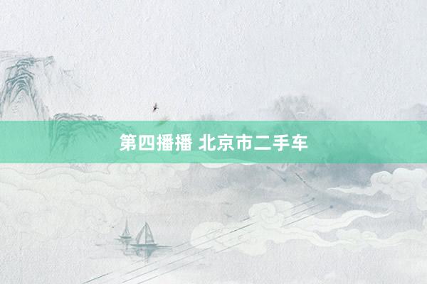 第四播播 北京市二手车
